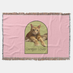 Couverture Plaids de jet rose pour amateur de gingembre