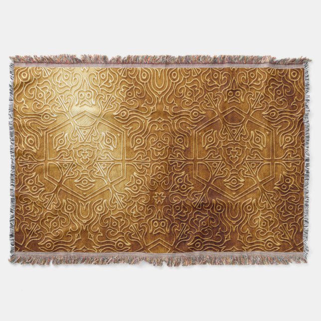 Couverture Plaque métallique ornée classique (Devant)