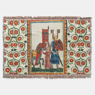 COUVERTURE POÈTE ALLEMAND COMME MINIATURE MÉDIÉVALE DE LA NUI