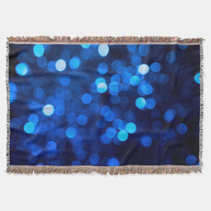 Couverture Points de lumière bleue abstraits