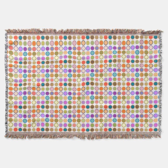 Couverture Points Modernes de Milieu de Siècle, Multi-Couleur (Devant)