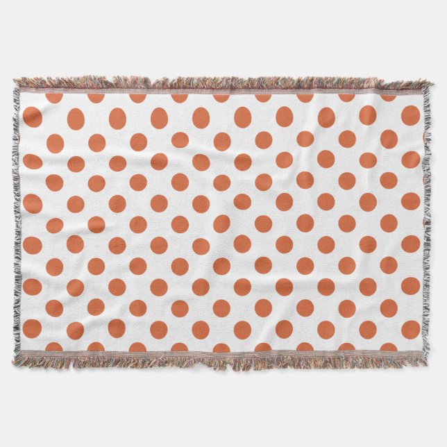 Couverture Pois orange brûlés (Devant)