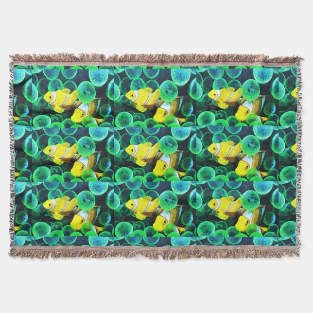 Couverture Poisson tropical jaune (Devant)
