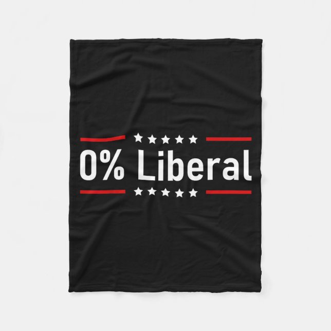 Couverture Polaire 0% Liberal - Zero Percent Statement  (Devant)