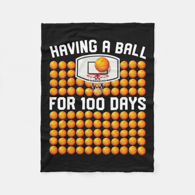 Couverture Polaire 100 Days Of School Sketll 100th Day Teacher Boys  (Devant)