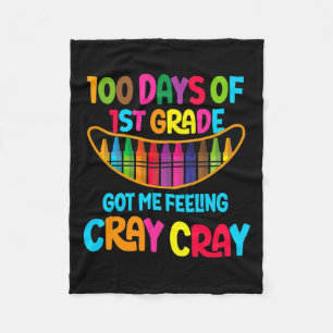 Couverture Polaire 100 Jours De 1Ème Année M'Ont Fait Sentir Cray Tea