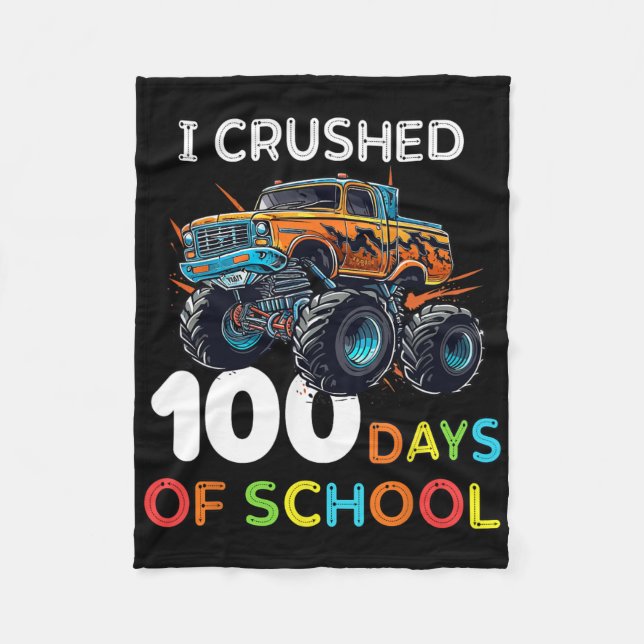 Couverture Polaire 100 Jours De Camion Monster 100E Jour De Scho (Devant)