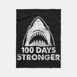 Couverture Polaire 100 Jours Plus Forts Garçons Shark Tee Student 100