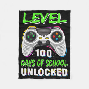 Couverture Polaire 100e Jour De L'École Chemise Enfants Jeux Vidéo Ga
