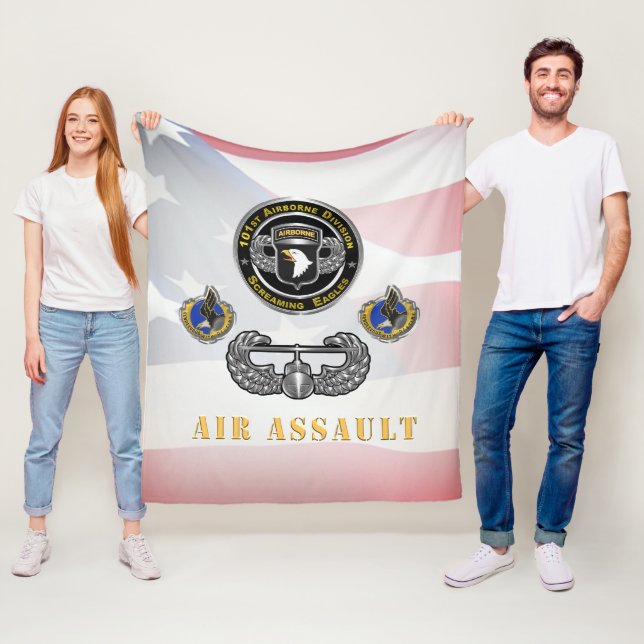 Couverture Polaire 101e division aéroportée Assaut aérien (En situation)