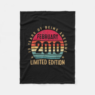 Couverture Polaire 13e Anniversaire Cadeaux Février 2010 Limited