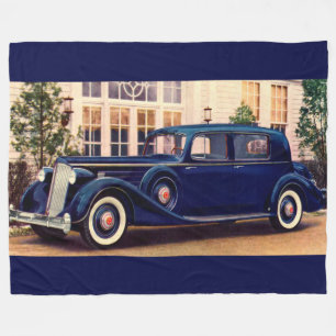 Couverture Polaire 1936 bleu Packard
