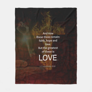 Couverture Polaire 1 Corinthiens 13:13 Versets de la Bible Citation s