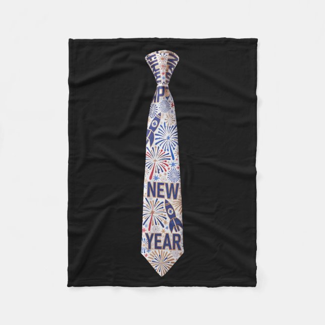 Couverture Polaire 2026 New Year's Party Funny Fireworks Party New Ye (Devant)