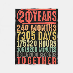 Couverture Polaire 20e anniversaire du Mariage Lui ses couples corres