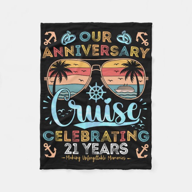 Couverture Polaire 21st Anniversary Cruise Celebrating 21 Years Coupl (Devant)