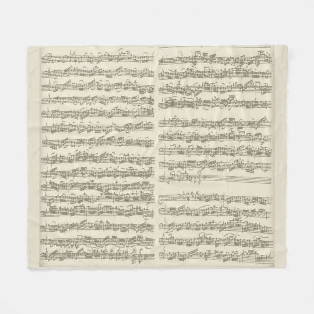 Couverture Polaire 2ème suite de violoncelle de Bach, plusieurs pages (Devant (Horizontal))