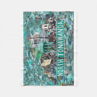 Couverture Polaire 30x40 Fleece Blanket - Streets of NT 