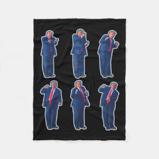 Couverture Polaire 45 Le président de la danse Donald J Trump 2024 Ja
