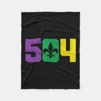 Couverture Polaire 504 Indicatif régional Pride Nola Nouvelle-Orléans
