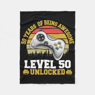 Couverture Polaire 50e Anniversaire Années Awesome Video Gamer déverr