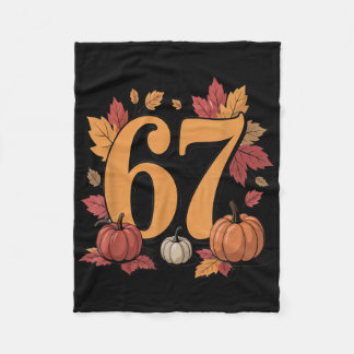 Couverture Polaire 67 Autumn Pumpkin Design For Fall Fans And Celebra