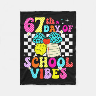 Couverture Polaire 67 Days Of School Meme 100th Day Of School Vibes S