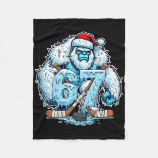 Couverture Polaire 67 Hockey Drip Number Funny Meme Style Boys Graphi