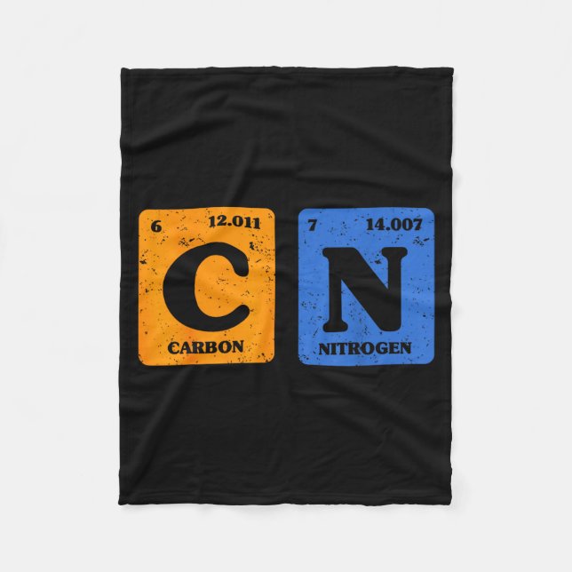 Couverture Polaire 67 Meme Funny Teacher Science Periodic Table Retro (Devant)