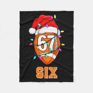 Couverture Polaire 67endy Noël Football – Six & Sept Coentreprise