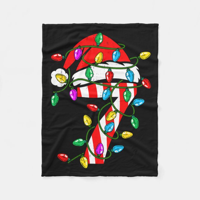 Couverture Polaire 6 7 67 Meme Six Seven Candy Funny Christmas Couple (Devant)
