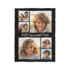 6 Collage de photos Texte facultatif — CAN Edit Co