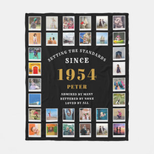Couverture Polaire 70e anniversaire Famille Photo Collage 32 Photogra