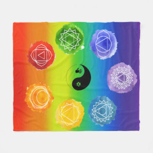 Couverture Polaire 7 chakras