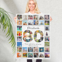 80e anniversaire Modèle photo de famille