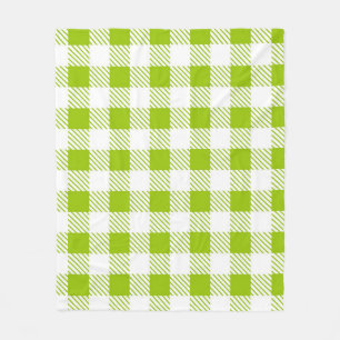Couverture Polaire à damiers motif