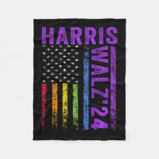 Couverture Polaire (à l'arrière) Harris Waltz 2024 Election Kamala Ha