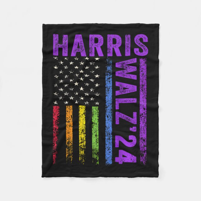 Couverture Polaire (à l'arrière) Harris Waltz 2024 Election Kamala Ha (Devant)