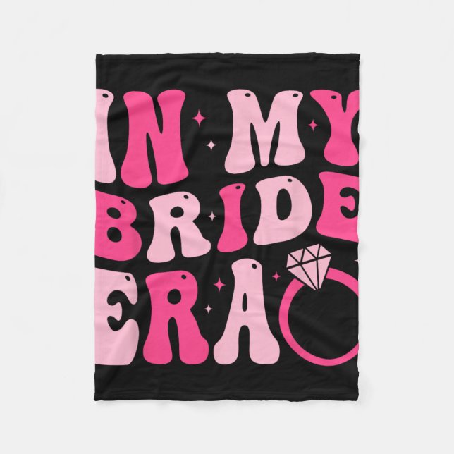 Couverture Polaire À l'ère de ma mariée Mariage Fiançailles Super (Devant)