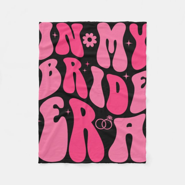 Couverture Polaire À l'ère de ma mariée, soirée de célibat de mariage (Devant)