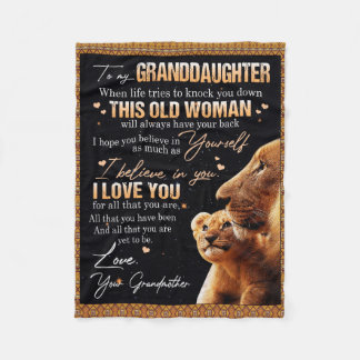 Couverture Polaire À Mon Don Grandgirl De Grand-Mère, Les Amateurs De