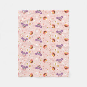 Couverture Polaire Abby Cadabby & Elmo   Motif Woodland
