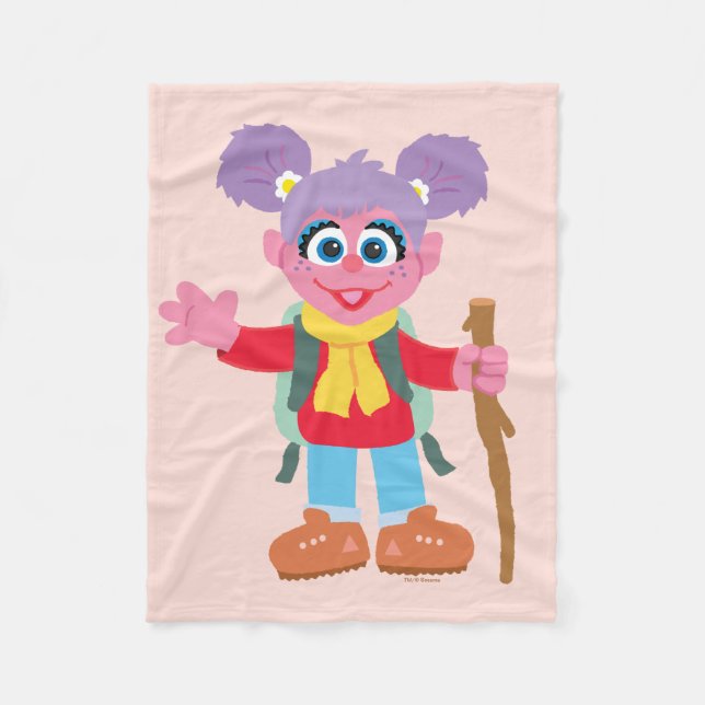 Couverture Polaire Abby Cadabby Randonnée (Devant)