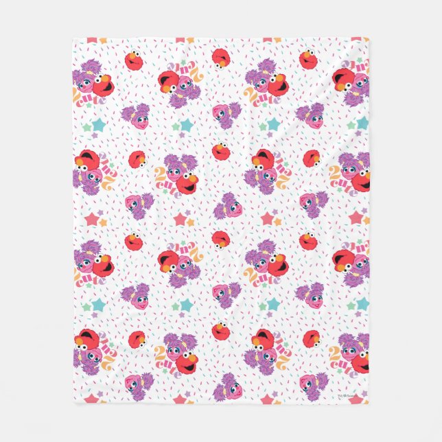 Couverture Polaire Abby Et Elmo 2 Motif (Devant)