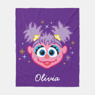 Couverture Polaire Abby Smiling Face Ajouter Votre Nom
