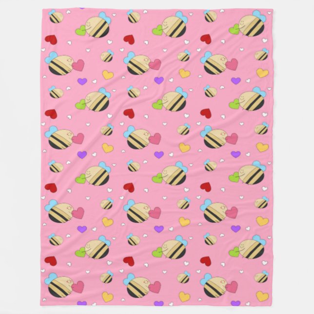 Couverture Polaire Abee Mine Valentine (Devant)