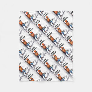 Couverture Polaire Aboriste Arbre chirurgien Anniversaire cadeau prés