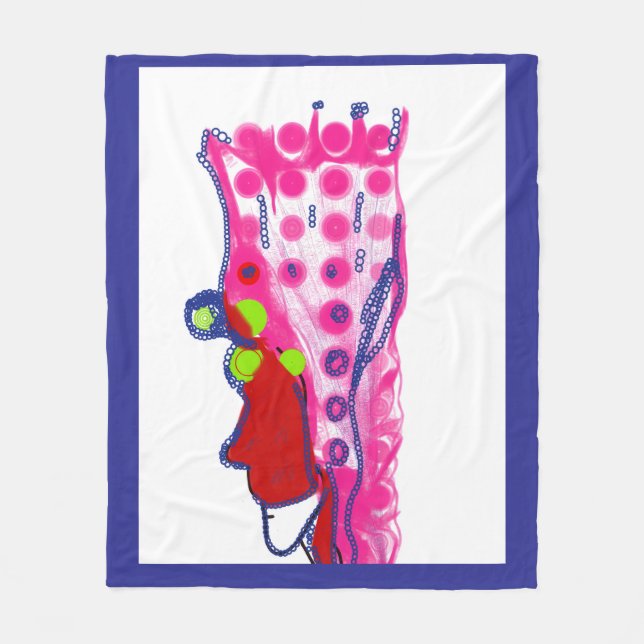 Couverture Polaire Abstract Regal Art Fleece Blanket (Devant)