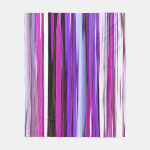 Couverture Polaire Abstrait #2 : Flou pourpre
