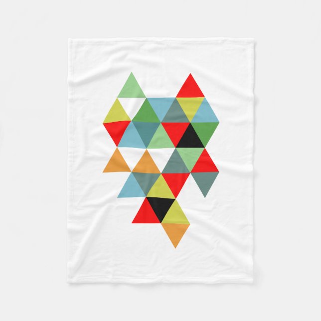 Couverture Polaire Abstrait #593 (Devant)